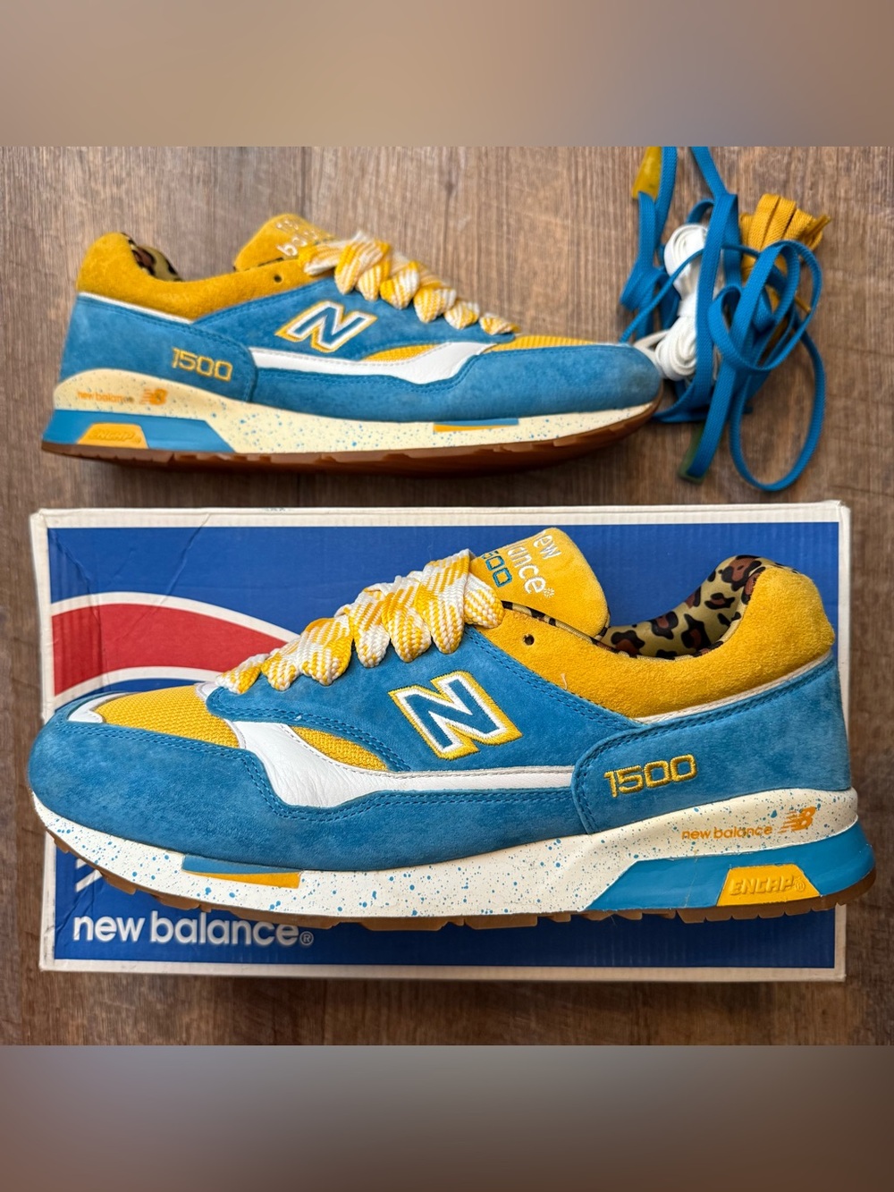 New Balance 1500 x LaJMC x Colette x Undefeated UCLA Blue Yellow